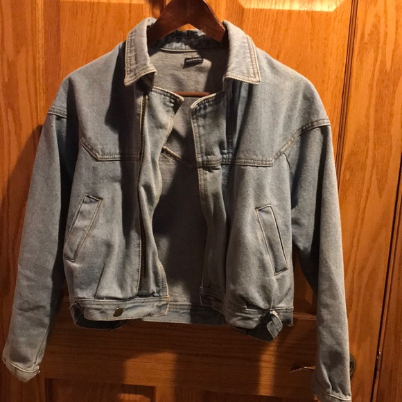 🇺🇸🕶🤙🏼BRANDY MELVILLE RARE denim jacket - Picture 1 of 8